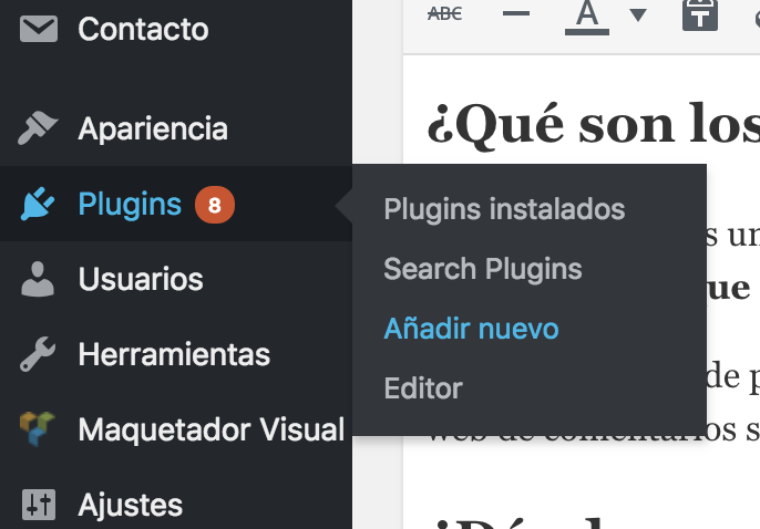 Las ventajas de trabajar con los plugins de WordPress