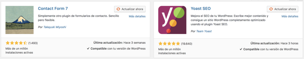 Las ventajas de trabajar con los plugins de WordPress