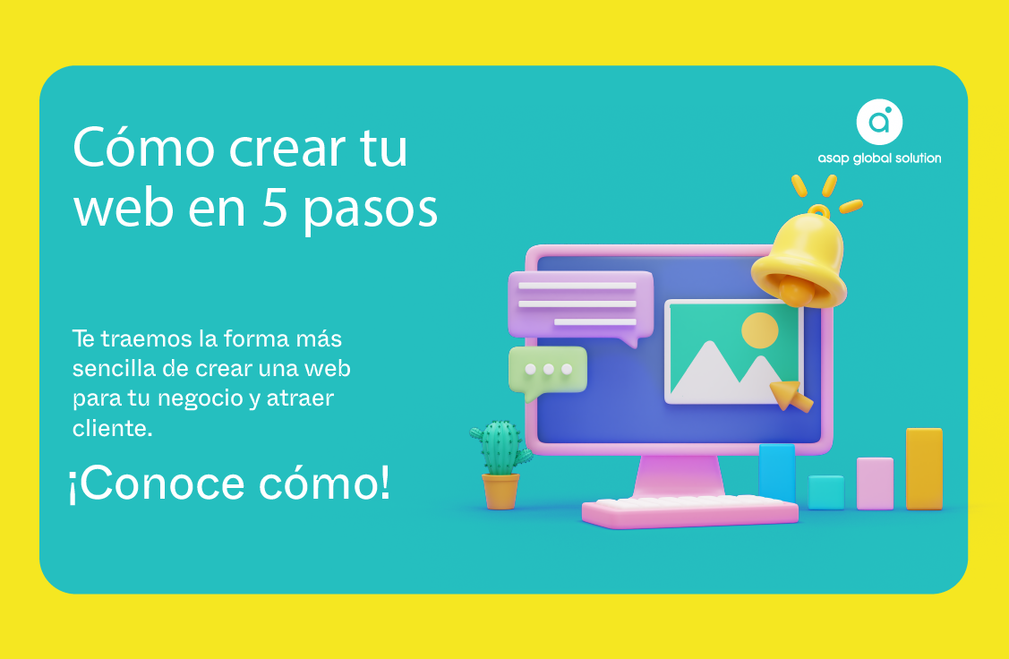 Cómo crear tu web en 5 pasos