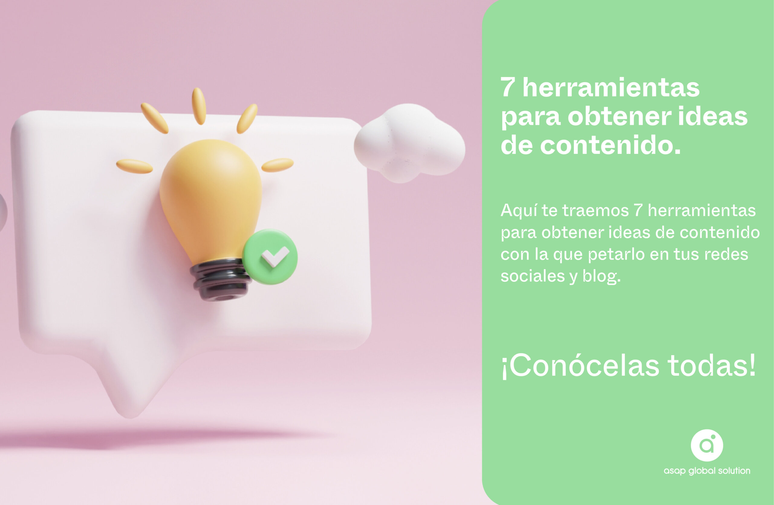 Herramientas de ideas de contenido